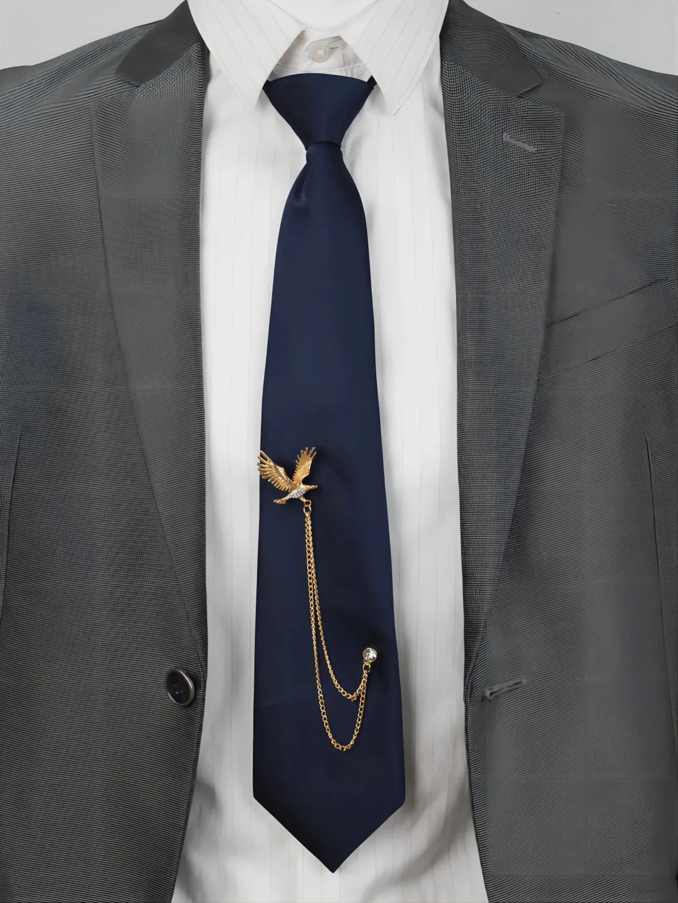 13663 1a-007 Corbata de caballero de unicolor