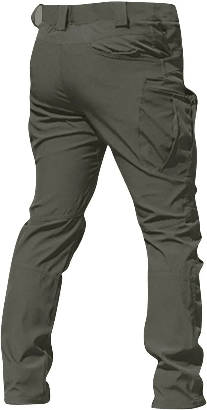 Baggy Cargo Pants Men Stretch Tactical Pants Multi Pockets Hiking Pant Carpenter Pant Waterproof Ripstop Trousers