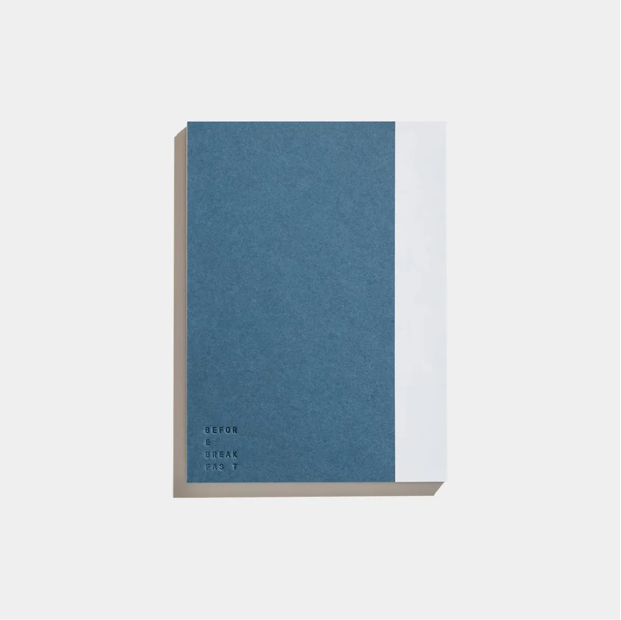 Before Breakfast – Every Day Notes Stone Blue Lines – Cuaderno Rayado A5 (19,6 x 14,1 cm)
