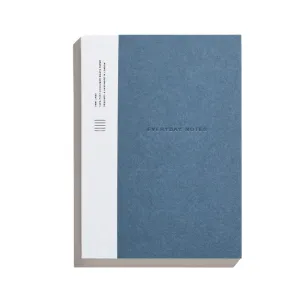 Before Breakfast – Every Day Notes Stone Blue Lines – Cuaderno Rayado A5 (19,6 x 14,1 cm)