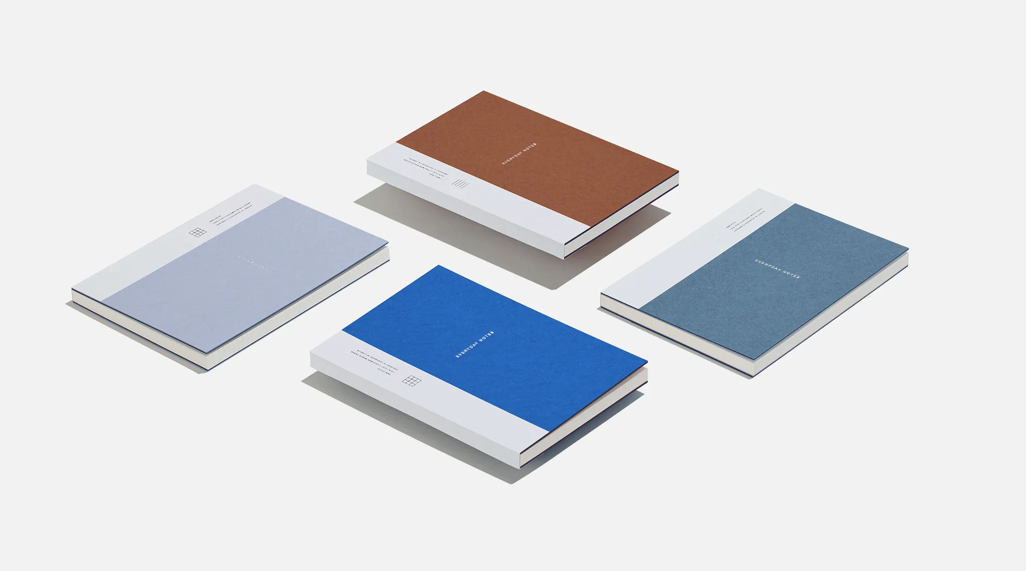 Before Breakfast – Every Day Notes Stone Blue Lines – Cuaderno Rayado A5 (19,6 x 14,1 cm)