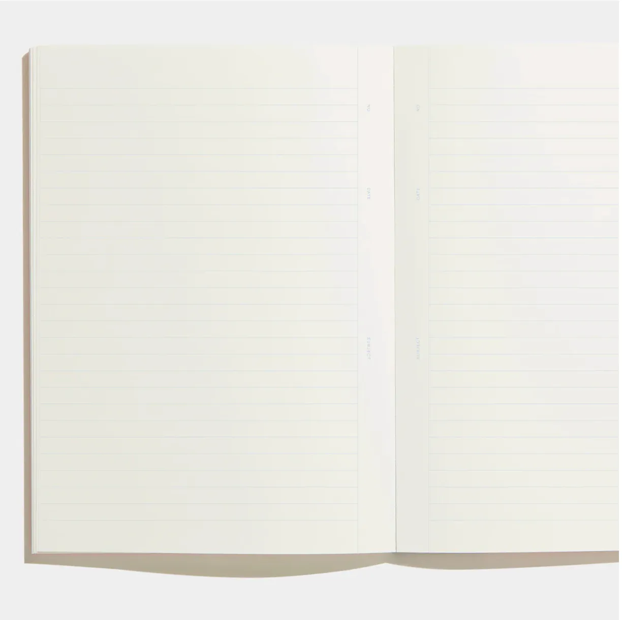 Before Breakfast – Every Day Notes Stone Blue Lines – Cuaderno Rayado A5 (19,6 x 14,1 cm)