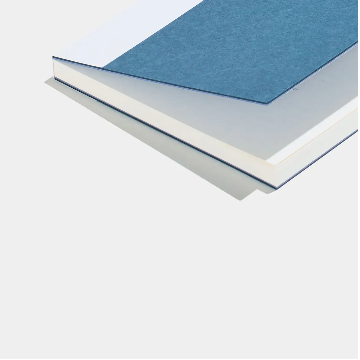 Before Breakfast – Every Day Notes Stone Blue Lines – Cuaderno Rayado A5 (19,6 x 14,1 cm)
