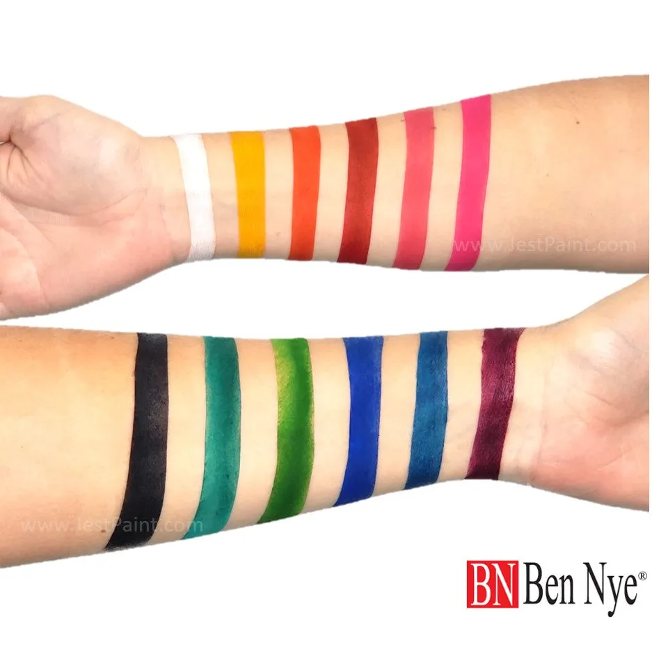 Ben Nye | Powder Face Paint - STP80 - Studio Color RAINBOW PALETTE - 24 gm