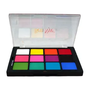 Ben Nye | Powder Face Paint - STP80 - Studio Color RAINBOW PALETTE - 24 gm