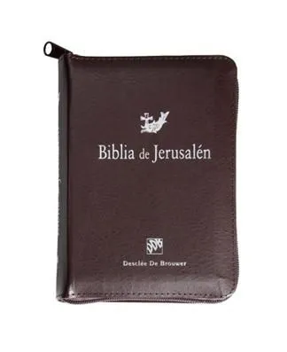 Biblia de Jerusalem: Pocket size, Zippered