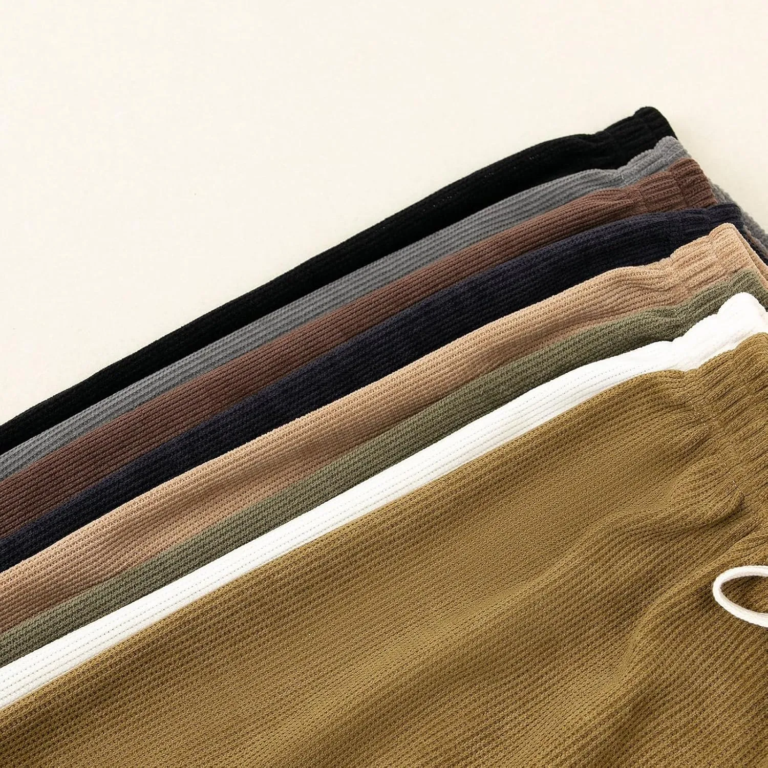 Boys Casual Baggy Sweatpants Wide Leg Pants Elastic Waist Solid Color Loose Long Trousers Clothes Running Pants