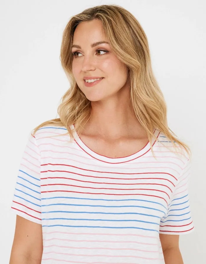 Camiseta Manga Corta Azul - Lotta