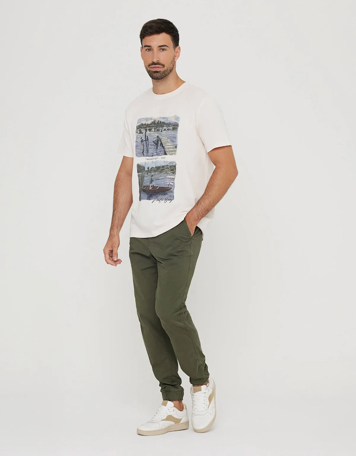 Camiseta Manga Corta Estampado - Gallery