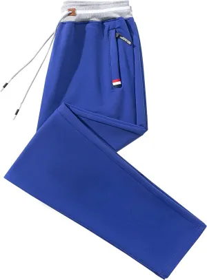 FoxQ Mens Sweatpants with Pockets Sports Joggers Athletic Running Casual Yoga Pants