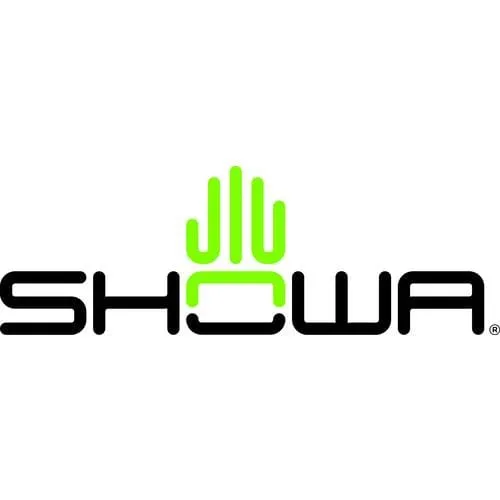 Guantes Nitrilo Showa SH381 - Pack 10 Unidades, Sin Polvo, Negros