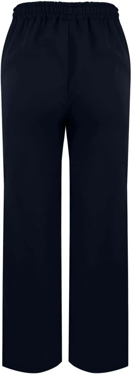 Linen Pants for Women 2025 Summer High Waist Elastic Straight Leg Lounge Pant Casual Lightweight Beach Trousers