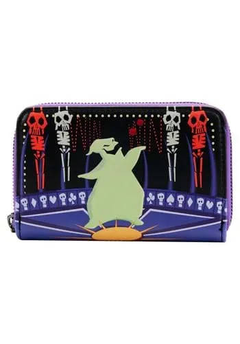 Loungefly El Extraño Mundo de Jack Cartera Monedero Tarjetero Brilla en la obscuridad The Nightmare Before Christmas Disney Oogie Boogie