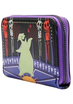 Loungefly El Extraño Mundo de Jack Cartera Monedero Tarjetero Brilla en la obscuridad The Nightmare Before Christmas Disney Oogie Boogie