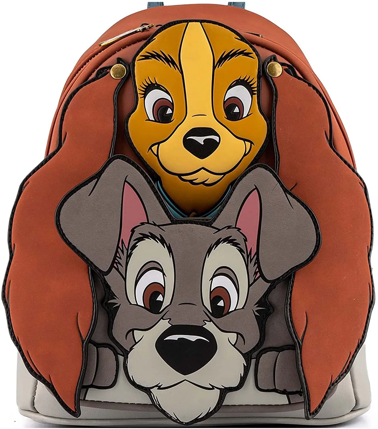 Loungefly La Dama & El Vagabundo Bolso Mini Back Pack Bolsa Lady & The Tramp