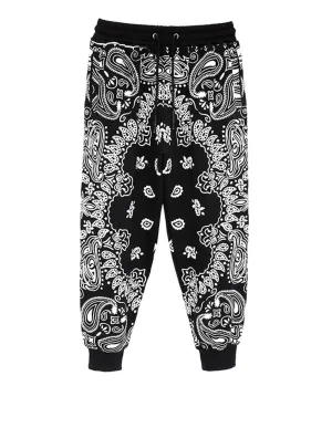 Pantalón MWM Bandana Estampados Negros y Blancos Hombre