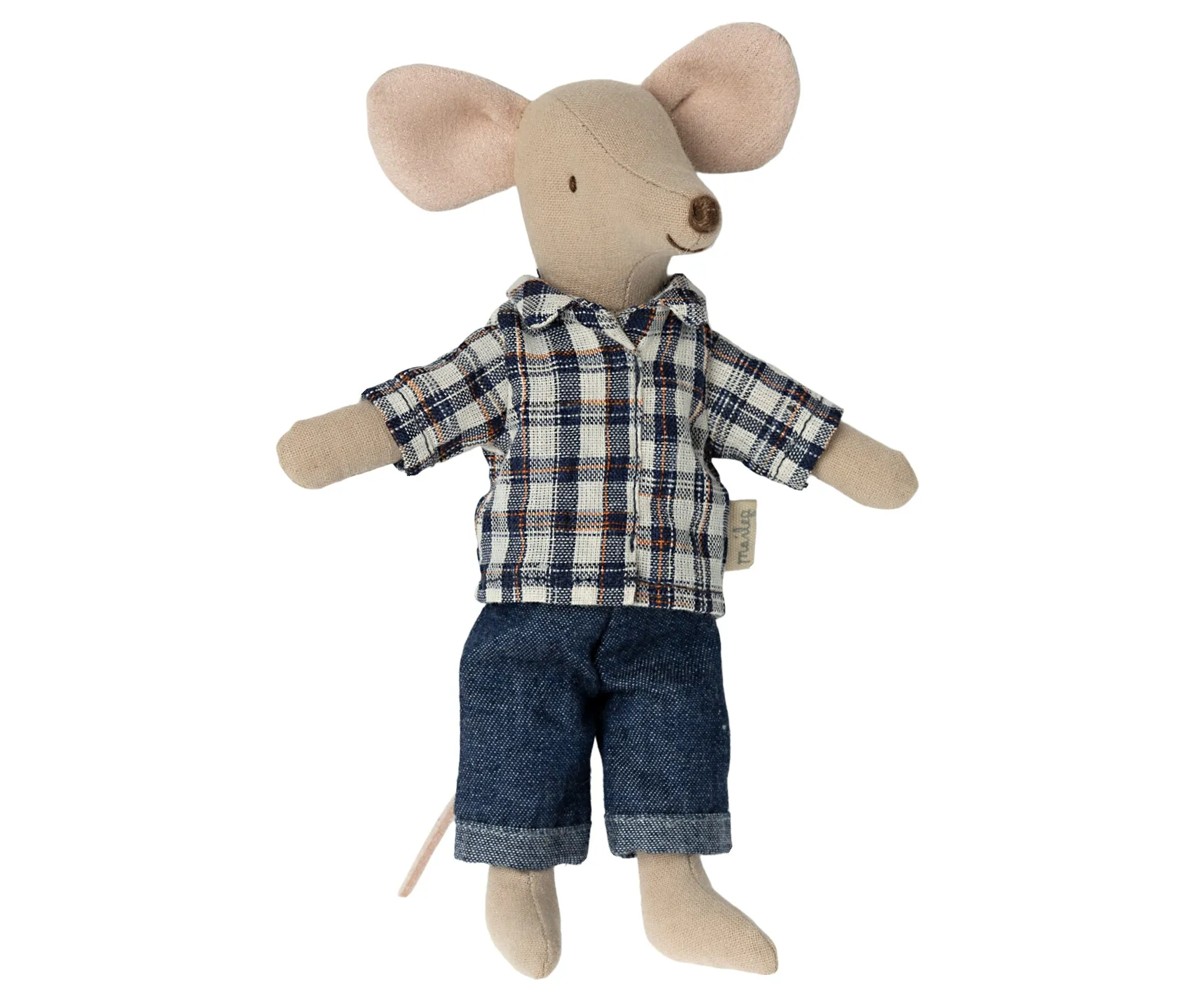 Ropa para ratoncito papá a cuadros